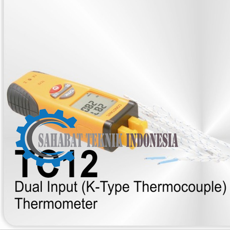 Jual Thermocouple Thermometer CONSTANT TC12 Dual Input Type-K