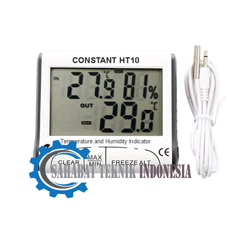 Jual Alat Mengukur Suhu Ruangan CONSTANT HT10 Hygrothermometer Humidity