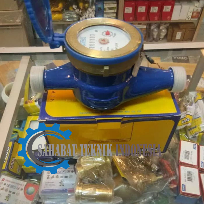 Jual Water Meter Brass ONDA Size 1/2 Inch ( Dn 15mm ) - Gambar 2