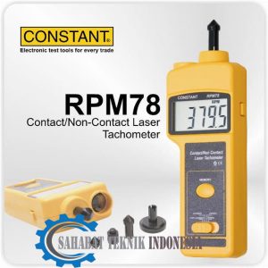 Tachometer Constant Model RPM 78