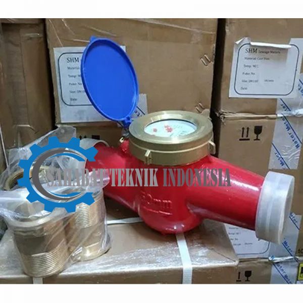 Jual water meter SHM Drat hot water 130ºC size 2 inch DN50mm | Sahabat ...