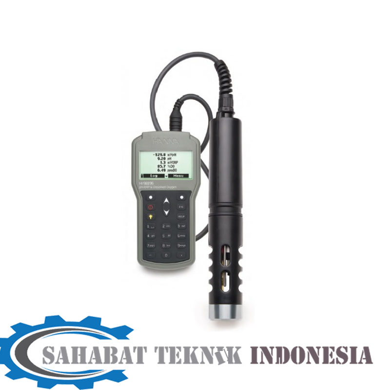 Jual pH(Meters) Hanna HI98196 Multiparameter - pH / ORP / DO / Temp - 4m Cable Complete Set