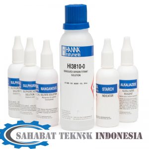Jual Dissolved Oxygen Chemical Test Kit Replacement Reagents Hanna (100 tests) - HI3810-100