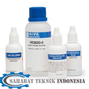 Jual Acidity Chemical Test Kit Replacement Reagents Hanna (100 tests) - HI3820-100