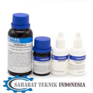 Jual Hydrogen Peroxide Chemical Test Kit Replacement Reagents Hanna (100 tests) - HI3844-100