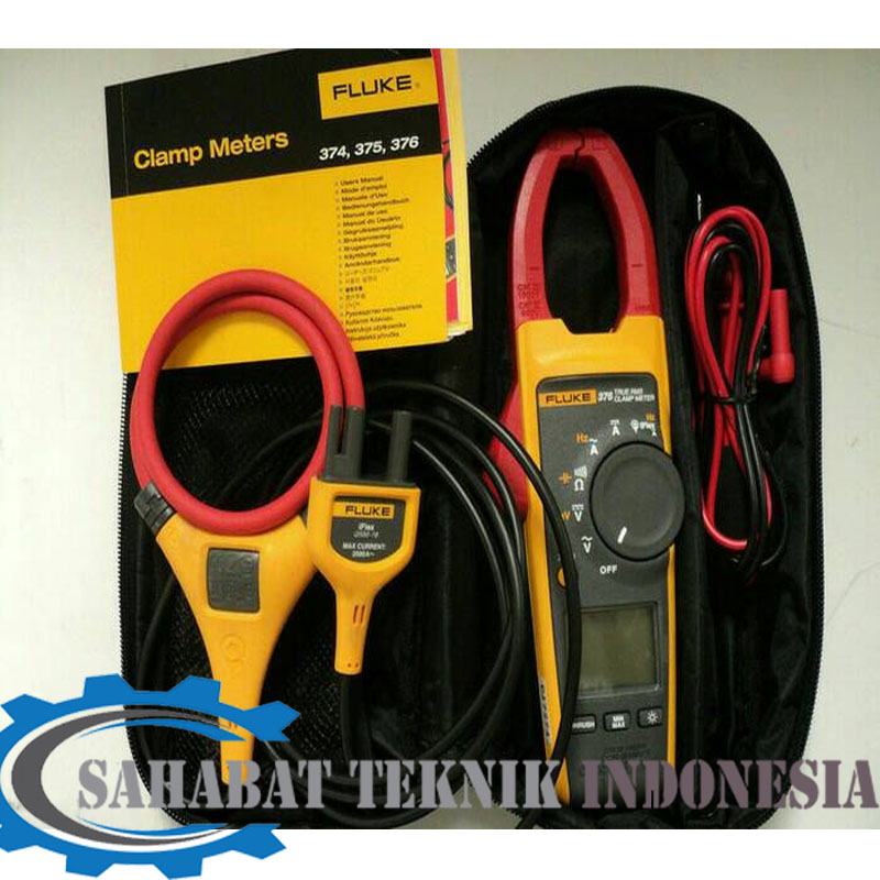 Jual Fluke 376 True-rms AC/DC Clamp Meter dengan iFlex