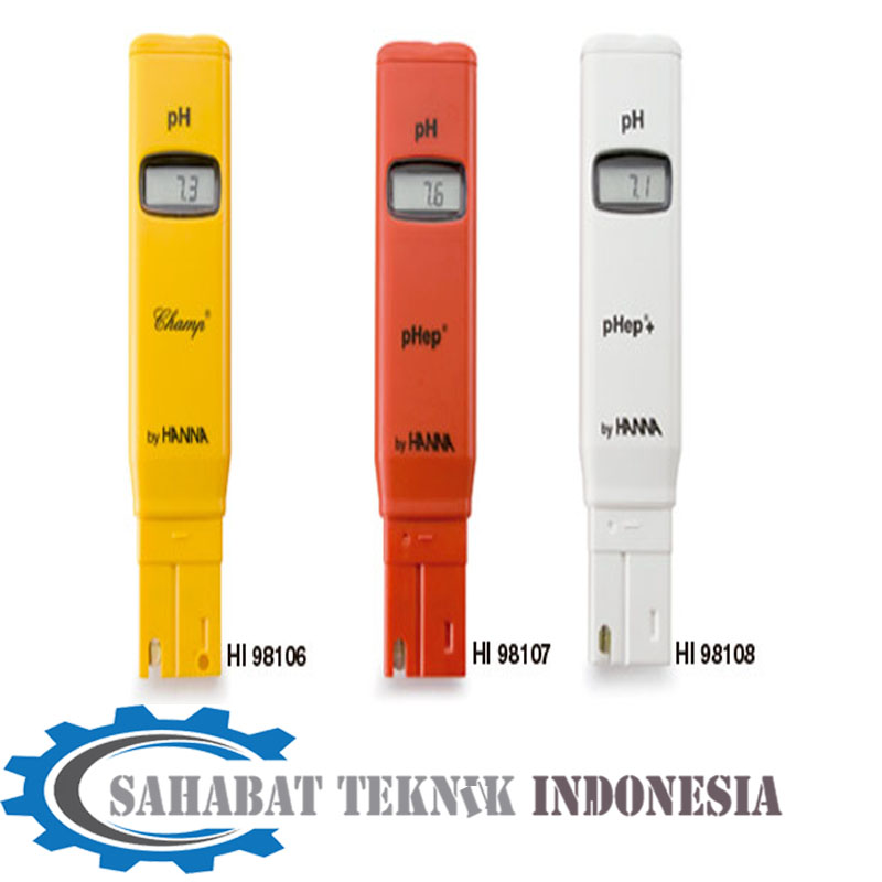 Jual Hanna HI98106 CHAMP pH -Tester (0.1 pH Resolution)