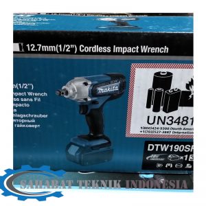 Jual Mesin Cordless Impact Wrench Makita DTW190 DTW190