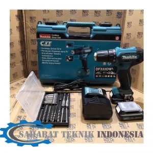 Jual Paket Mata Bor 21pc Mesin Bor Baterai Cordless Drill Makita DF333D