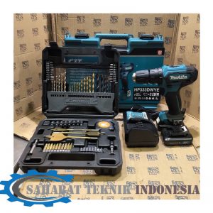 Jual Paket Mata Bor 70pc Mesin Bor Baterai Cordless Drill Makita HP333D