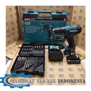 Jual Paket Mata Bor 50pc Mesin Bor Baterai Cordless Drill Makita HP333D
