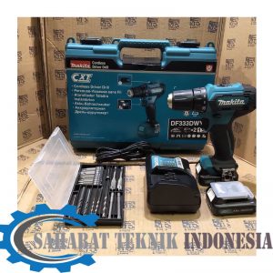 Jual Paket Mata Bor Set 21pc Mesin Bor Baterai Cordless Drill Makita DF331