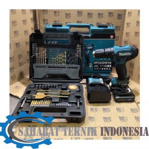 Jual Paket Mata Bor 70pc Mesin Bor Baterai Cordless Drill Makita HP331