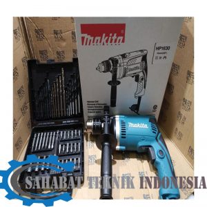 Jual Paket Mata Bor 50pc Mesin Bor Besi Beton Tembok Tangan Makita HP1630
