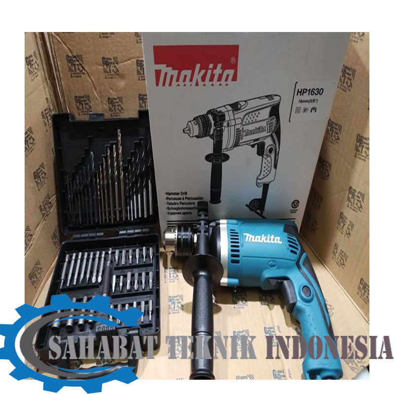 Jual Paket Mata Bor 50pc Mesin Bor Besi Beton Tembok Tangan Makita HP1630