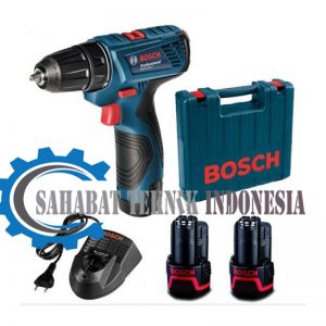 Jual Bosch GSR 120-Li - 2 Baterai Mesin Bor Obeng Baterai