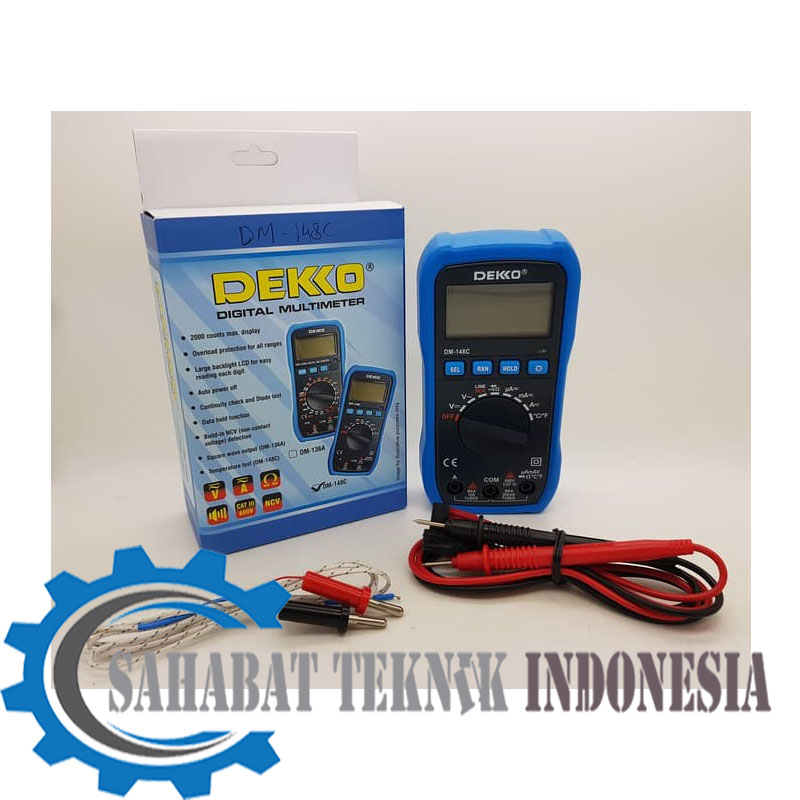 Jual Digital Multimeter DEKKO DM148C
