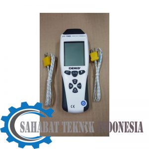 Jual Termometer Double Thermocouple type K DEKKO FT7959
