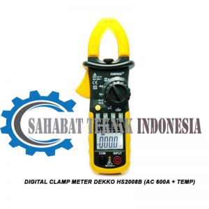 Jual CLAMP METER HS2008B DEKKO 600 AC Ampere