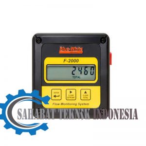Jual Digital Paddlewheel Flowmeter Blue White F-2000 8000 GPM (1 to 27000 LPM) size 12"